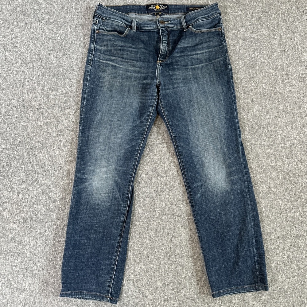 Lucky Brand Hayden Skinny Jeans Women's Size 8/29 Blue Mid Rise Stretch Denim